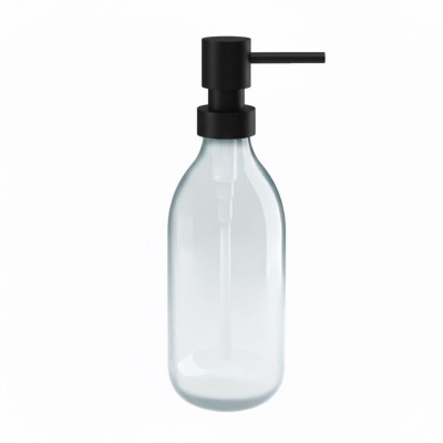 Dispenser (300ml) - Matt Black, Pam & Co, Ø6.5 x H20 (cm), 79-403