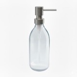 Dispenser (300ml) - Matt Inox, Pam & Co, Ø6.5 x H20 (cm), 79-011