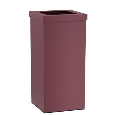 Καλάθι Γραφείου / Δωματίου 30 Lit - Matt Bordeaux, Pam & Co, W26 x D20 x H50 (cm), 262050-153
