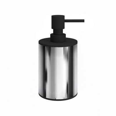 Dispenser (350ml) - Chrome, Pam & Co, Ø8 x H15 (cm), 90-001