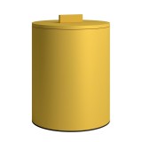 Κουτί Αποθήκευσης 15 Lit - Matt Yellow, Pam & Co, Ø25 x H30 (cm), 2534-603