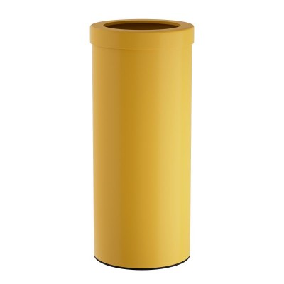 Καλάθι Απλύτων 30 Lit - Matt Yellow, Pam & Co, Ø25 x H57 (cm), 29-2557-603