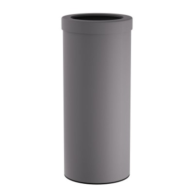 Καλάθι Απλύτων 30 Lit - Matt Concrete Grey, Pam & Co, Ø25 x H57 (cm), 29-2557-163