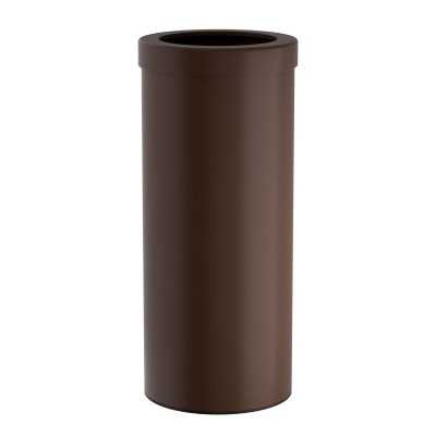 Καλάθι Απορριμμάτων 30 Lit - Matt Wenge - No Inner Bucket, Pam & Co, Ø25 x H57 (cm), 30-2557-943