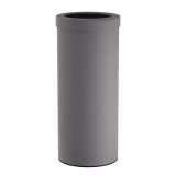 Καλάθι Απορριμμάτων 30 Lit - Matt Concrete Grey - No Inner Bucket, Pam & Co, Ø25 x H57 (cm), 30-2557-163