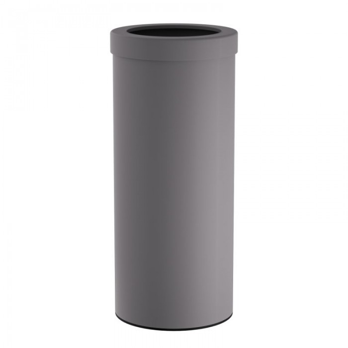 Καλάθι Απορριμμάτων 30 Lit - Matt Concrete Grey - No Inner Bucket, Pam & Co, Ø25 x H57 (cm), 30-2557-163