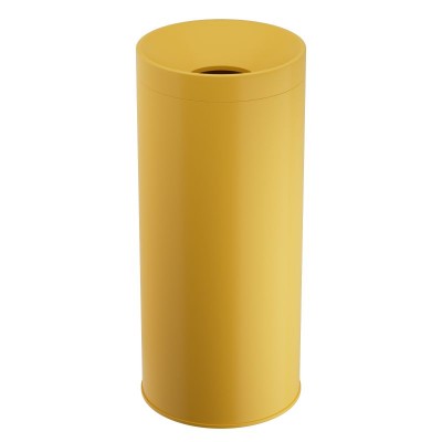 Καλάθι Απλύτων 65 Lit - Matt Yellow, Pam & Co, Ø34 x H70 (cm), 663470-603