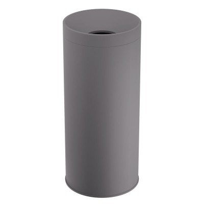 Καλάθι Απλύτων 65 Lit - Matt Concrete Grey, Pam & Co, Ø34 x H70 (cm), 663470-163