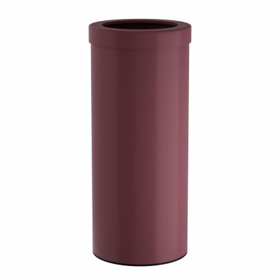 Καλάθι Απορριμμάτων 30 Lit - Matt Bordeaux - No Inner Bucket , Pam & Co, Ø25 x H57 (cm), 30-2557-153
