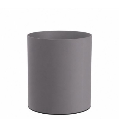 Καλάθι Γραφείου / Δωματίου 15 Lit, No Inner Bucket - Matt Concrete Grey, Pam & Co, Ø25 x H30 (cm), 2531-163