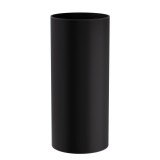 Καλάθι Απλύτων 30 Lit - Matt Black, Pam & Co, Ø25 x H55 (cm), 2556-403