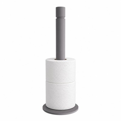 Επικαθήμενη Εφεδρική Χαρτοθήκη - Matt Concrete Grey, Pam & Co, Ø12.5 x H33 (cm), 1231-163