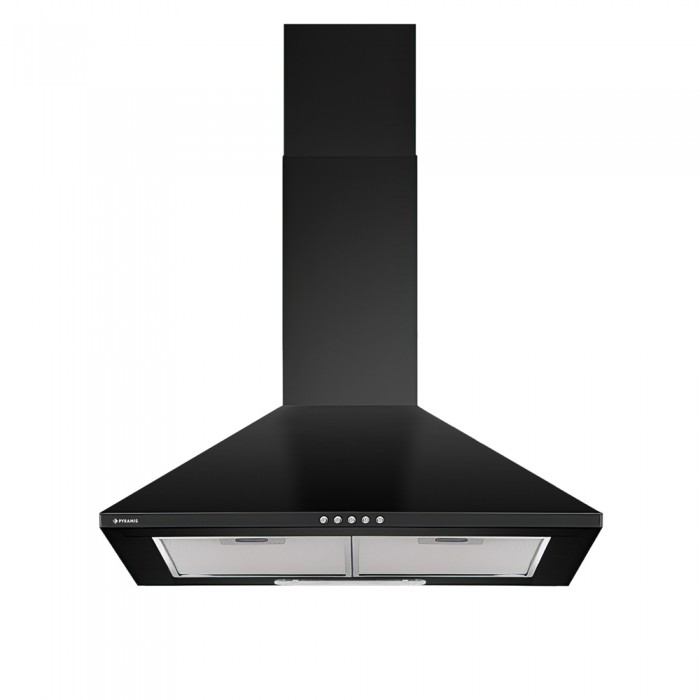 Απορροφητήρας Pyramis Τζάκι BLACK  60cm - 065040401
