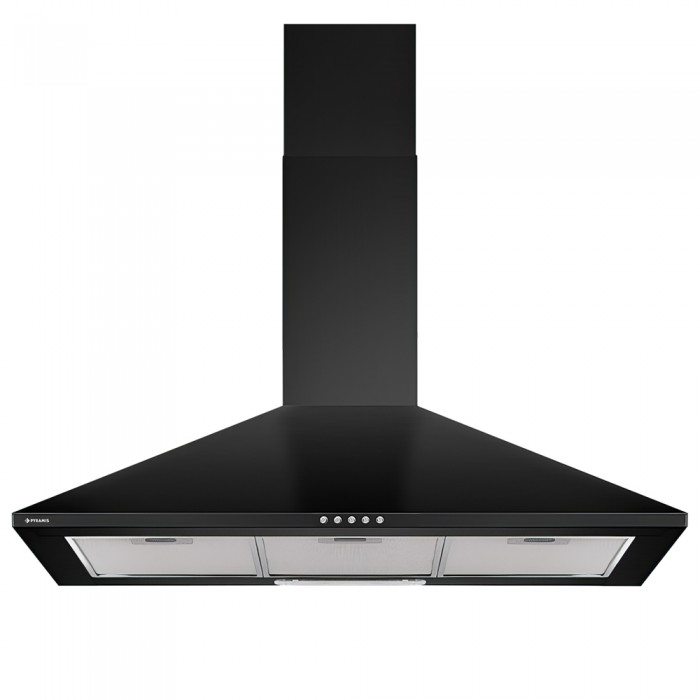 Απορροφητήρας Pyramis Τζάκι BLACK  90cm - 065040501