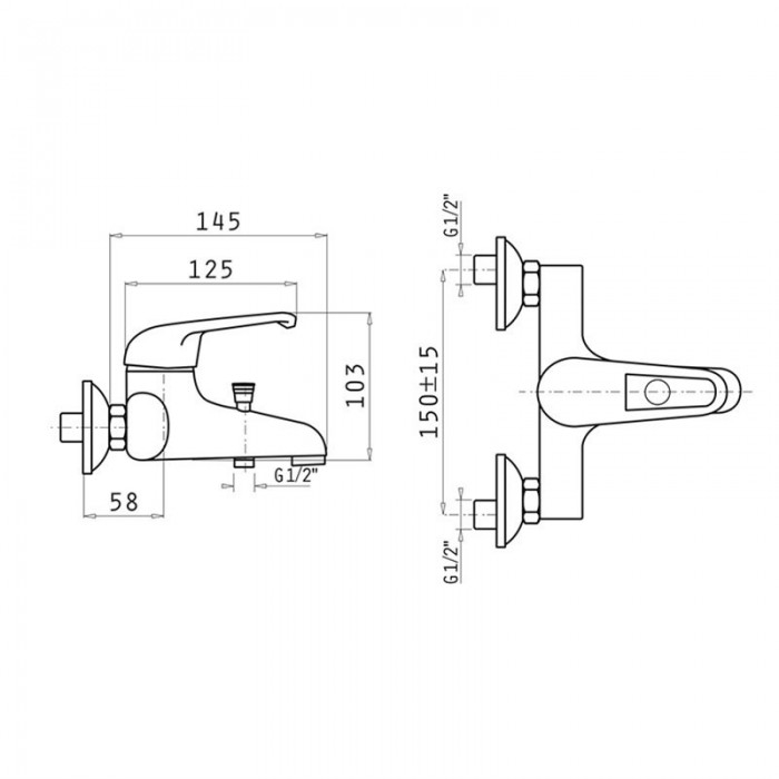 ΜΠΑΤΑΡΙΑ Λουτρού Folk Pyramis - 098090201
