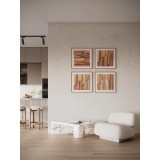 Πάνελ Επένδυσης Τοίχου από 100% Φυσικό Ξύλο TEAK 400x200x20mm Rebel of Styles 3D Teak Deco Curved 540-018 4 Τεμ./Συσκευασία