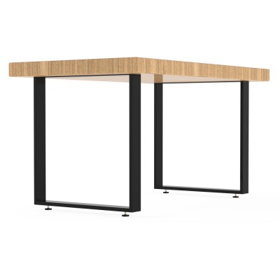 Πόδι Τραπεζιού σε σχήμα Τετραγώνου  με Ύψος 72cm και Πλάτος 58cm σε Μαύρο Χρώμα Safemotion STR SERIES STR7258BL (Τιμή τεμαχίου)