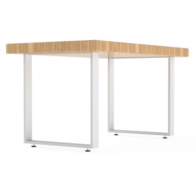 Πόδι Τραπεζιού σε σχήμα Τετραγώνου  με Ύψος 72cm και Πλάτος 58cm σε Λευκό Χρώμα Safemotion STR SERIES STR7258WH (Τιμή τεμαχίου)