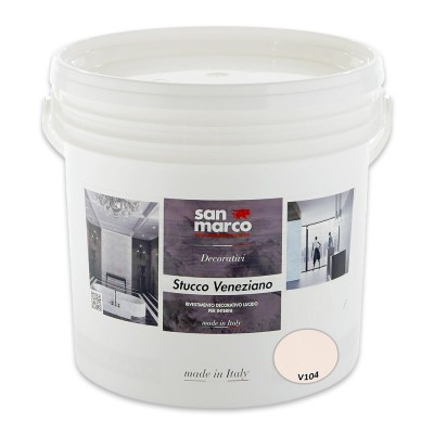 Διακοσμητικό Επίχρισμα Τεχνοτροπίας Γυαλιστερό για Εσωτερικούς Χώρους 5kg SAN MARCO STUCCO VENEZIANO SERIES 943-V104