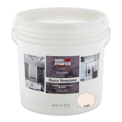 Διακοσμητικό Επίχρισμα Τεχνοτροπίας Γυαλιστερό για Εσωτερικούς Χώρους 5kg SAN MARCO STUCCO VENEZIANO SERIES 943-V105