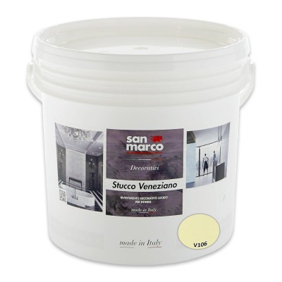 Διακοσμητικό Επίχρισμα Τεχνοτροπίας Γυαλιστερό για Εσωτερικούς Χώρους 5kg SAN MARCO STUCCO VENEZIANO SERIES 943-V106
