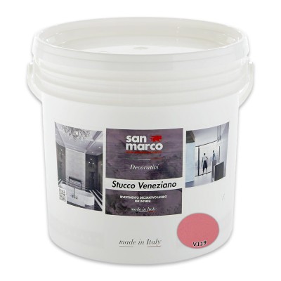 Διακοσμητικό Επίχρισμα Τεχνοτροπίας Γυαλιστερό για Εσωτερικούς Χώρους 5kg SAN MARCO STUCCO VENEZIANO SERIES 943-V119