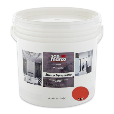 Διακοσμητικό Επίχρισμα Τεχνοτροπίας Γυαλιστερό για Εσωτερικούς Χώρους 5kg SAN MARCO STUCCO VENEZIANO SERIES 943-V125