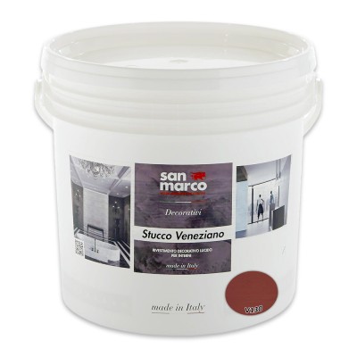 Διακοσμητικό Επίχρισμα Τεχνοτροπίας Γυαλιστερό για Εσωτερικούς Χώρους 5kg SAN MARCO STUCCO VENEZIANO SERIES 943-V130