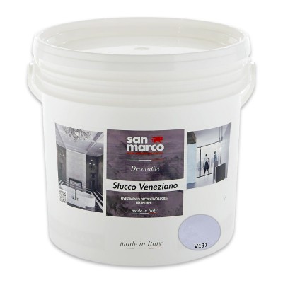 Διακοσμητικό Επίχρισμα Τεχνοτροπίας Γυαλιστερό για Εσωτερικούς Χώρους 5kg SAN MARCO STUCCO VENEZIANO SERIES 943-V131