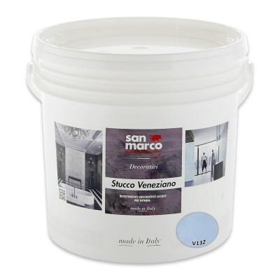 Διακοσμητικό Επίχρισμα Τεχνοτροπίας Γυαλιστερό για Εσωτερικούς Χώρους 5kg SAN MARCO STUCCO VENEZIANO SERIES 943-V132