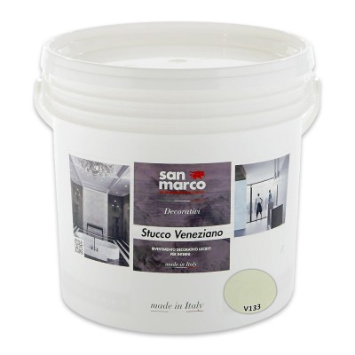 Διακοσμητικό Επίχρισμα Τεχνοτροπίας Γυαλιστερό για Εσωτερικούς Χώρους 5kg SAN MARCO STUCCO VENEZIANO SERIES 943-V133