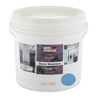 Διακοσμητικό Επίχρισμα Τεχνοτροπίας Γυαλιστερό για Εσωτερικούς Χώρους 5kg SAN MARCO STUCCO VENEZIANO SERIES 943-V142