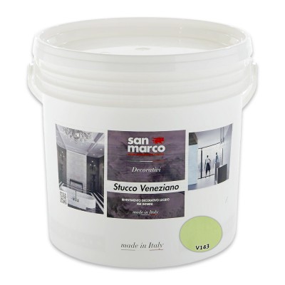 Διακοσμητικό Επίχρισμα Τεχνοτροπίας Γυαλιστερό για Εσωτερικούς Χώρους 5kg SAN MARCO STUCCO VENEZIANO SERIES 943-V143