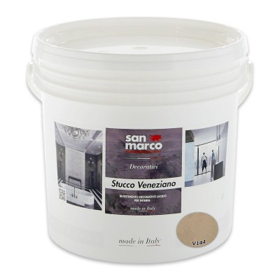 Διακοσμητικό Επίχρισμα Τεχνοτροπίας Γυαλιστερό για Εσωτερικούς Χώρους 5kg SAN MARCO STUCCO VENEZIANO SERIES 943-V144