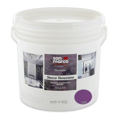 Διακοσμητικό Επίχρισμα Τεχνοτροπίας Γυαλιστερό για Εσωτερικούς Χώρους 5kg SAN MARCO STUCCO VENEZIANO SERIES 943-V151
