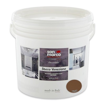 Διακοσμητικό Επίχρισμα Τεχνοτροπίας Γυαλιστερό για Εσωτερικούς Χώρους 5kg SAN MARCO STUCCO VENEZIANO SERIES 943-V154