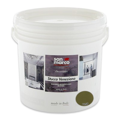 Διακοσμητικό Επίχρισμα Τεχνοτροπίας Γυαλιστερό για Εσωτερικούς Χώρους 5kg SAN MARCO STUCCO VENEZIANO SERIES 943-V158