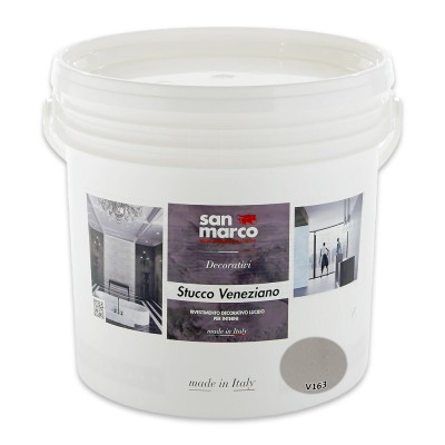 Διακοσμητικό Επίχρισμα Τεχνοτροπίας Γυαλιστερό για Εσωτερικούς Χώρους 5kg SAN MARCO STUCCO VENEZIANO SERIES 943-V163