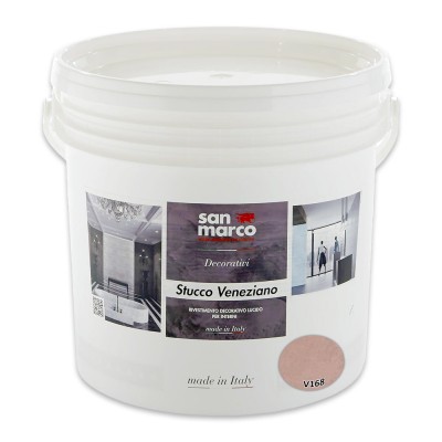 Διακοσμητικό Επίχρισμα Τεχνοτροπίας Γυαλιστερό για Εσωτερικούς Χώρους 5kg SAN MARCO STUCCO VENEZIANO SERIES 943-V168