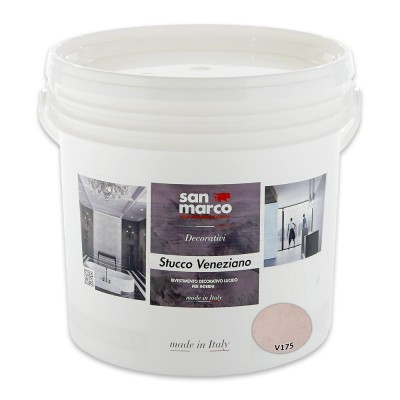 Διακοσμητικό Επίχρισμα Τεχνοτροπίας Γυαλιστερό για Εσωτερικούς Χώρους 5kg SAN MARCO STUCCO VENEZIANO SERIES 943-V175