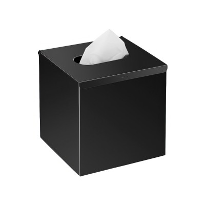 Χαρτομαντηλοθήκη Κύβος Black Mat SANCO 00106-M116