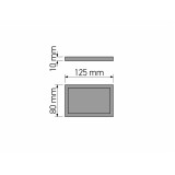 Σαπουνοθήκη Επικαθήμενη Black Mat SANCO Hotel Amenities 00147-M116