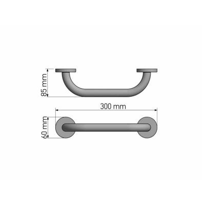 Λαβή Λουτρού Chrome SANCO 00300-W30-A03