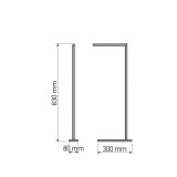 Καλόγερος Μπάνιου Black Mat SANCO 00517-M116