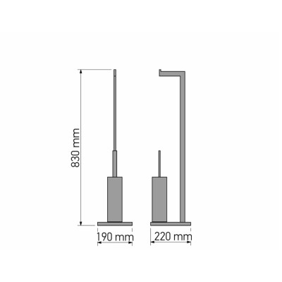 Καλόγερος Μπάνιου Chrome SANCO 00544-A03