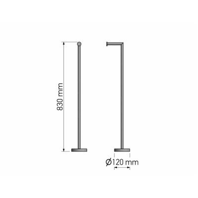 Καλόγερος Μπάνιου Chrome SANCO 00551-A03
