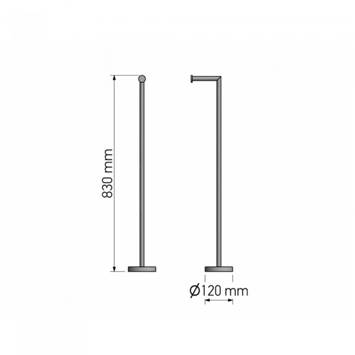 Καλόγερος Μπάνιου Chrome SANCO 00551-A03
