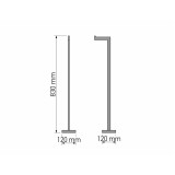 Καλόγερος Μπάνιου Chrome SANCO 00553-A03