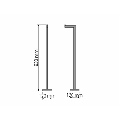 Καλόγερος Μπάνιου Chrome SANCO 00553-A03
