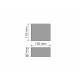 Χαρτοθήκη με Καπάκι Chrome SANCO 00854-A03